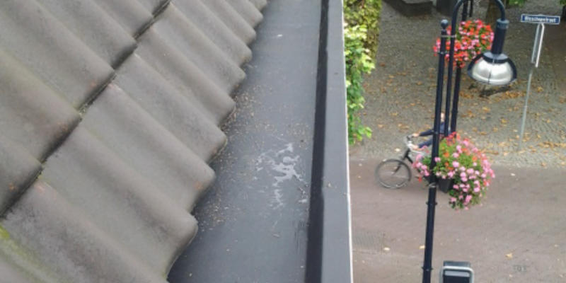 dakgoot herstellen met epdm